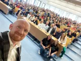 Matt Field and other guests lectured on the future of society